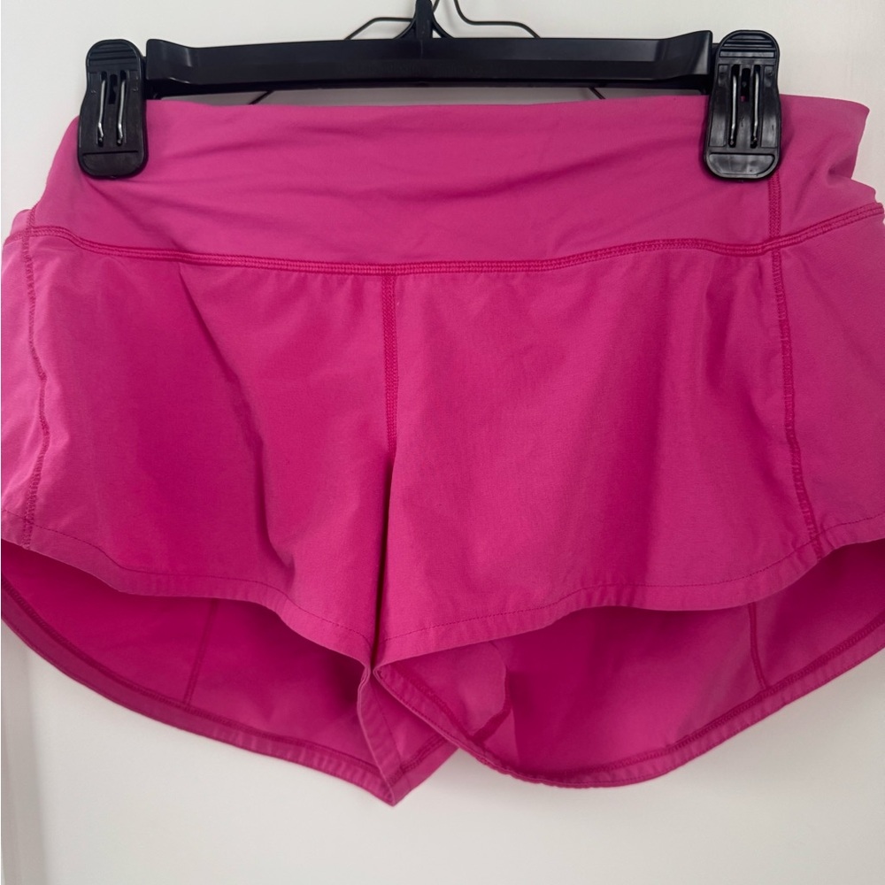 Lululemon speed up 2.5 size 6Women's Pink Athletic Shorts